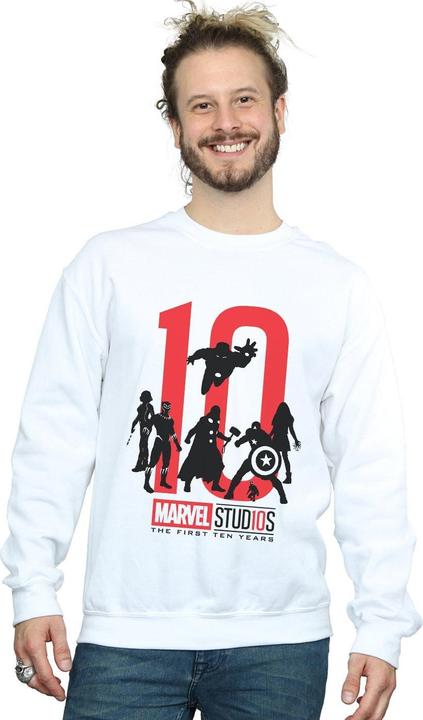 Immagine prodotto Marvel The First Ten Years Felpa Uomo (M)