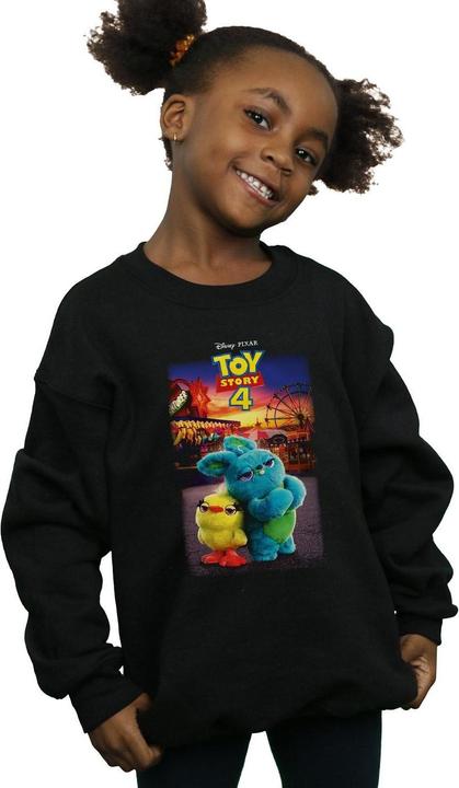 Produktbild Disney Toy Story 4 Ducky And Bunny Poster Sweatshirt Mädchen (152, 158)