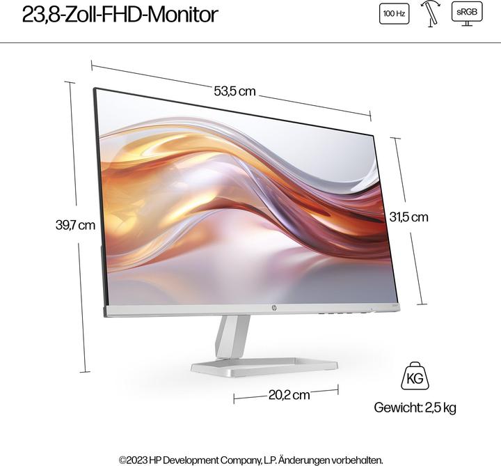 Productafbeelding HP Serie 5 524sf (1920 x 1080 Pixels, 24")