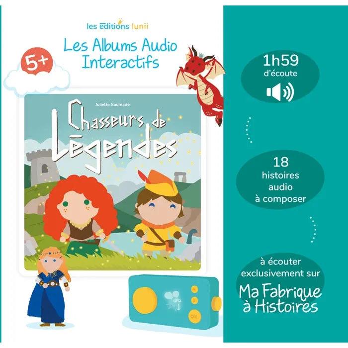 Actual product image Lunii Album Audio Interactif Chasseurs De Legendes 5+ (Fr) (French)