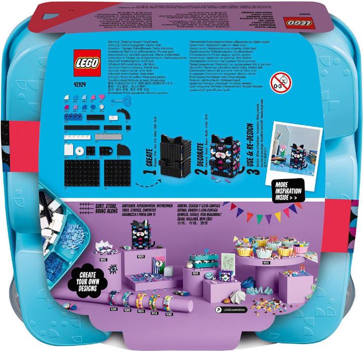 Produktbild LEGO Geheimbox Katze (41924, LEGO Dots)