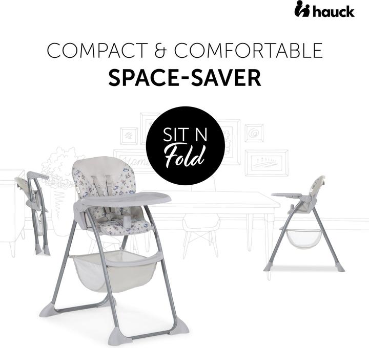 Actual product image Hauck Sit N Fold (Highchair)