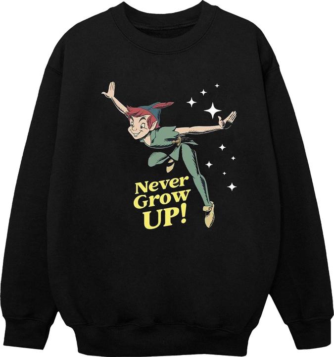 Immagine prodotto Disney Peter Pan Never Grow Up Felpa Uomo (XL)