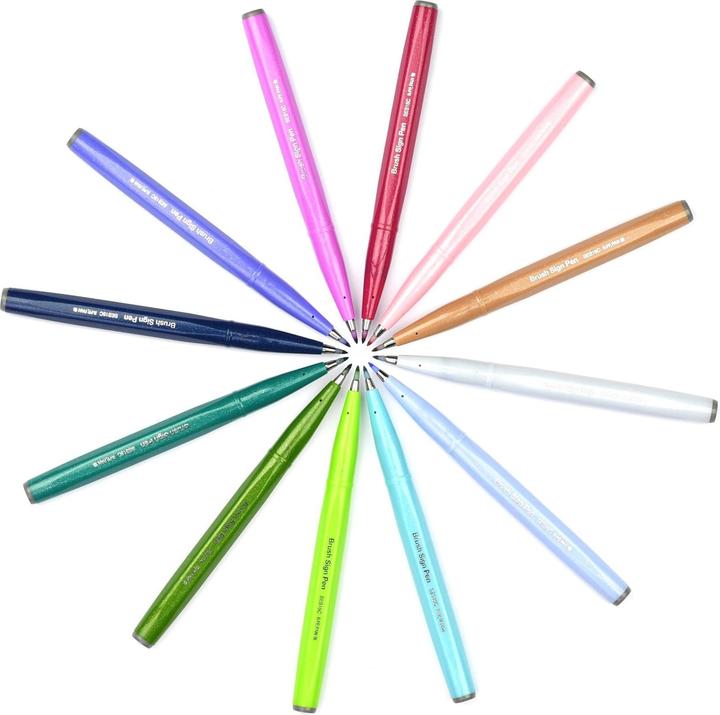 Produktbild Pentel Sign Pen Brush (Schwarz, 1 x)