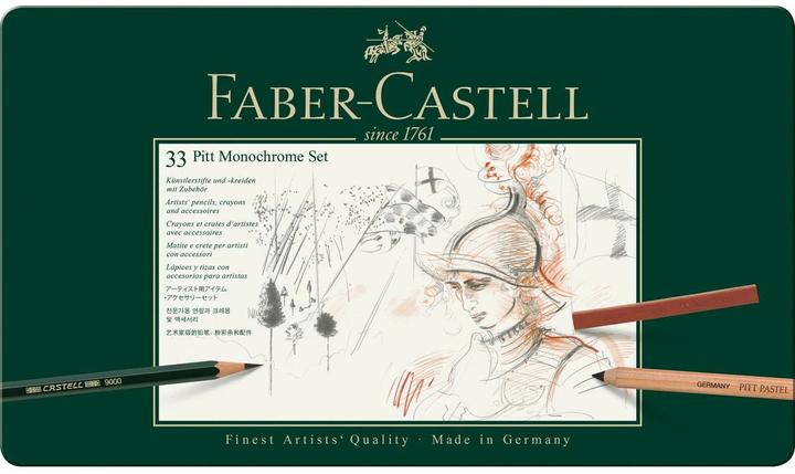 Carbon pencil Pitt Monochrome Set (Multicoloured, 33 x)