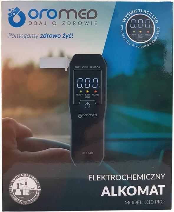 Produktbild Oromed ALK ORO-X10 PRO Alkohol-Tester 0 - 4%