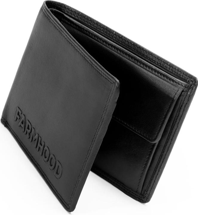 Immagine prodotto Farmhood Portafoglio Memphis con protezione RFID in pelle 12,5 cm