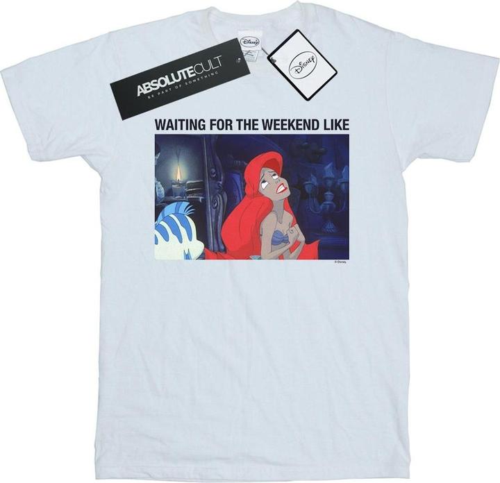 Produktbild Disney The Little Mermaid Waiting For The Weekend TShirt (M)