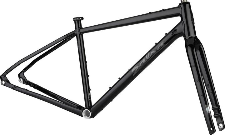 Salsa Journeyer Rahmenkit, 700C/650B, 55cm, black