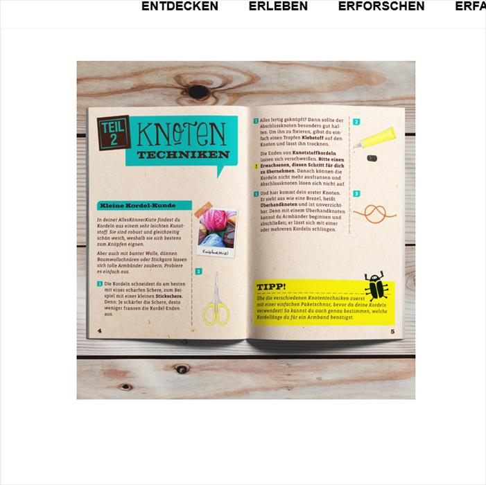 Produktbild Kosmos Armbänder knüpfen