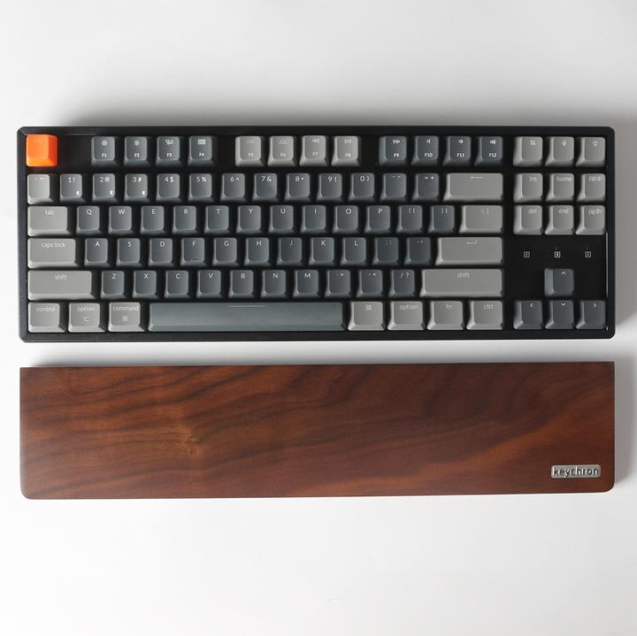 Image du produit Keychron Walnut Wood Palm Rest for K8, K8 Pro and C1 keyboards