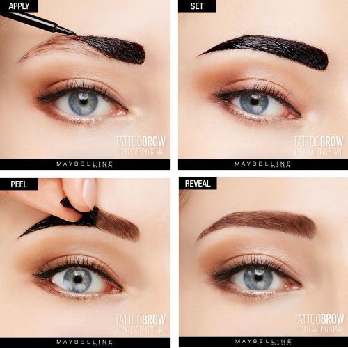 Actual product image Maybelline New York Brow Tattoo Gel (2 Medium Brown)