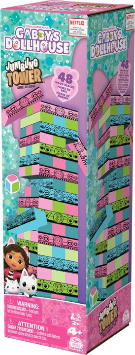 Image du produit Spin Master Gabby's Dollhouse Jumbling Tower (Allemand, Français, Italien, Anglais)