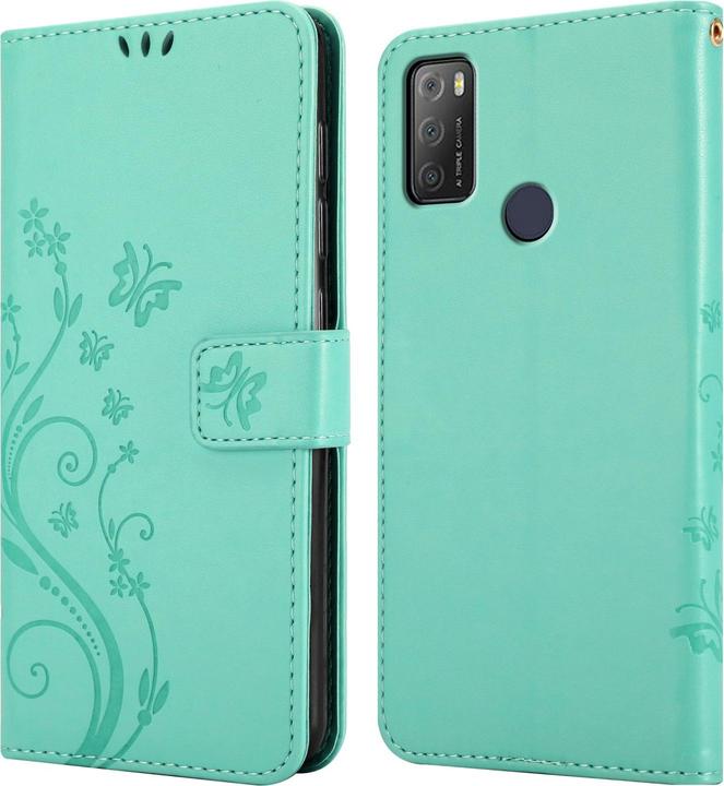 Immagine prodotto Cadorabo Copertina del libro a fiori (Alcatel 1S (2021))