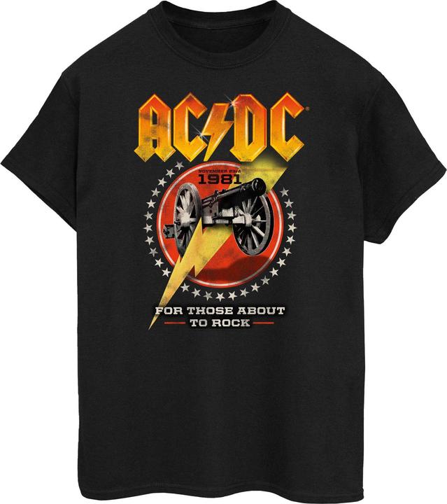 Image du produit AC/DC - T-shirt FOR THOSE ABOUT TO ROCK - Femme (M)