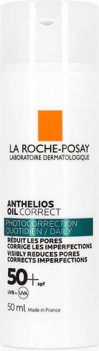 Actual product image La Roche Posay Anthelios Oil Correct Crème spf50+ 50ml (Sun cream face, SPF 50+, 50 ml, 94 g)