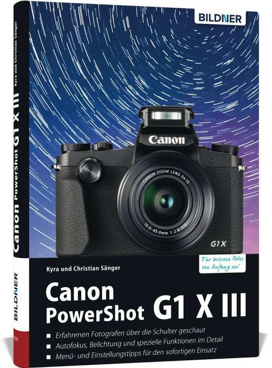 Image du produit Canon PowerShot G1X Mark III - Für bessere Fotos von Anfang an! (Allemand, Kyra Singer, Christian Singer, 2018)