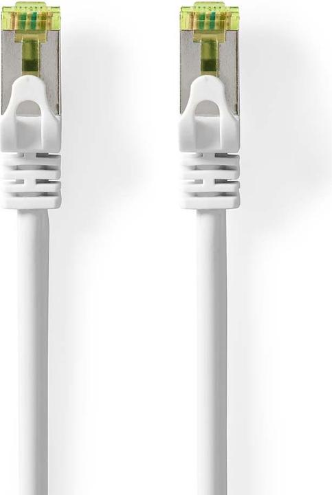 Produktbild Nedis CAT7-Netzwerkkabel - S/FTP - RJ45 Stecker - RJ45 Stecker - 3.00 m - Snagless - Rund - LSZH - W (S/FTP, CAT7, 3 m)