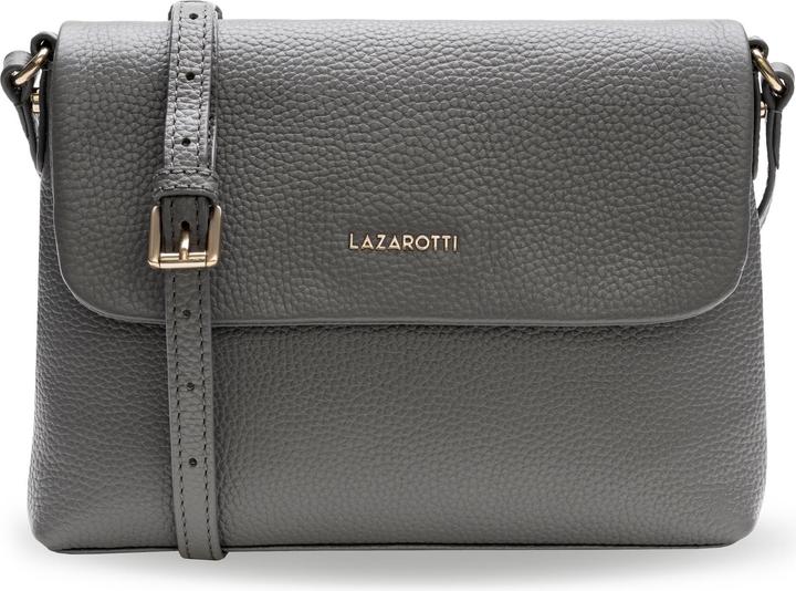 Lazarotti Bologna Leather Umhängetasche Leder 25 cm