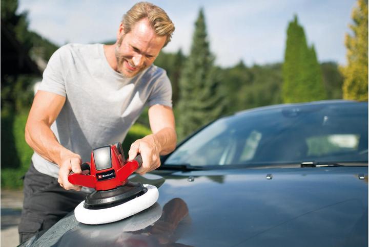 Actual product image Einhell Battery car polishing machine (Eccentric polisher, 18 W)
