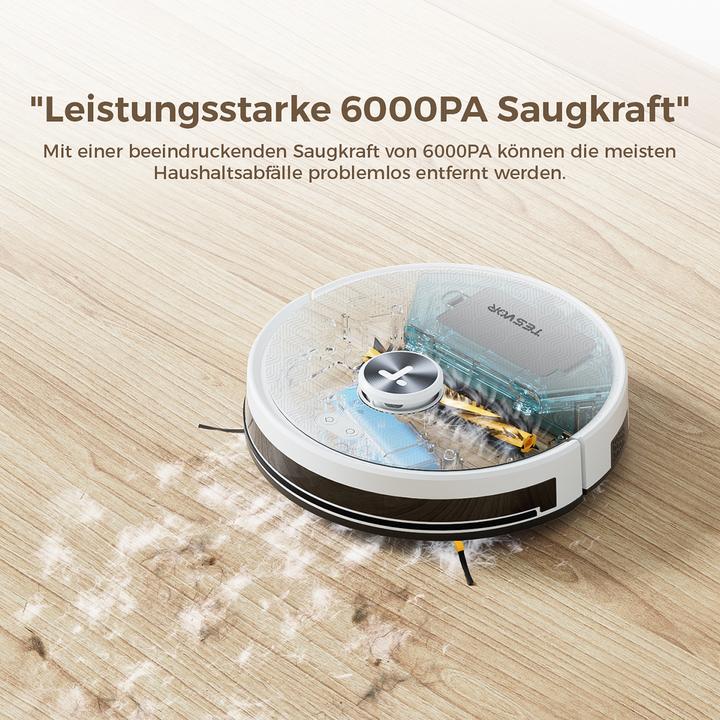 Actual product image Tesvor S7PRO AES Saugroboter mit Wischfunktion