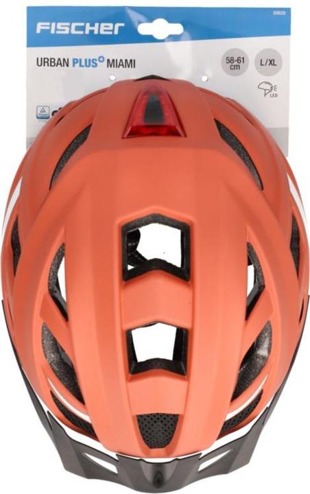 Produktbild Fischer Fahrradhelm Urban Plus Miami L/XL (58 - 61 cm)