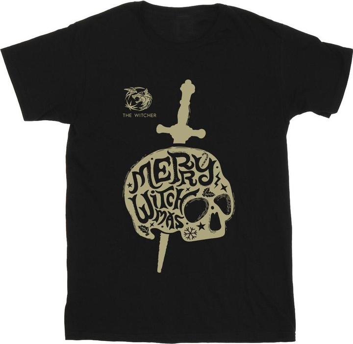 Image du produit Netflix - T-shirt THE WITCHER MERRY WITCHMAS - Homme (L)