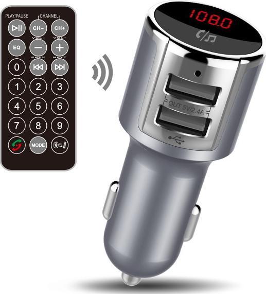 Produktbild Forever FM transmitter Bluetooth TR-340 silver