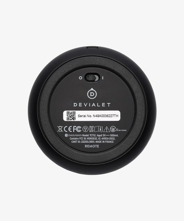 Actual product image Devialet Remote