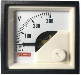 Rs Pro Analoges Voltmeter AC Analog-Anzeige / 0,01, 45mm, 45mm, 54 (<30 A) mm, 72 (30  60 A) mm
