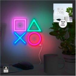 Actual product image Paladone Products Playstation Wall Mountable LED Neon Light