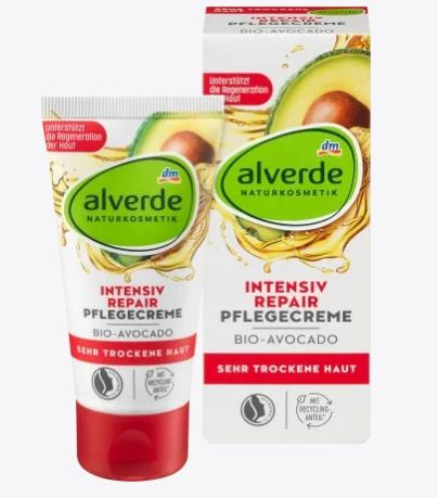 Actual product image dm alverde Intensive Repair Day Cream (50 ml, Day cream)