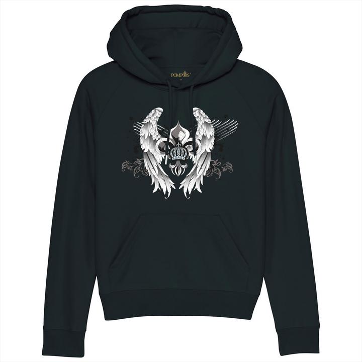 Produktbild Pompöös Hoodie Damen "Wings" - limited Edition Hoodie Damen - Grösse M (M)