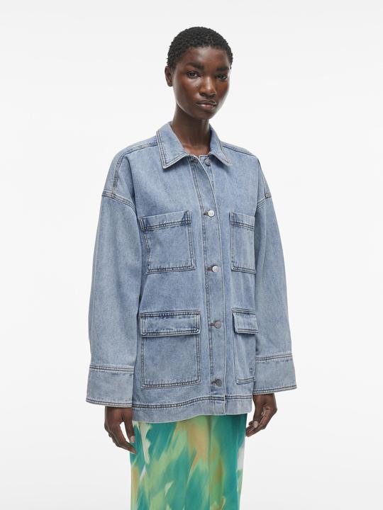 Produktbild Rouge Edit Geknöpfte Jeansjacke (40)