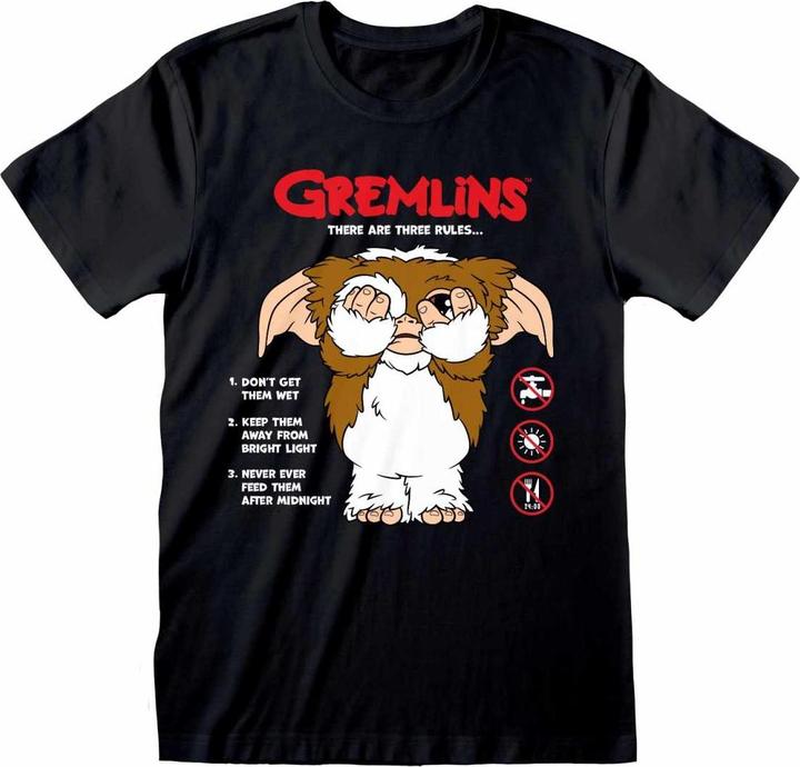 Gremlins The Rules TShirt (S)