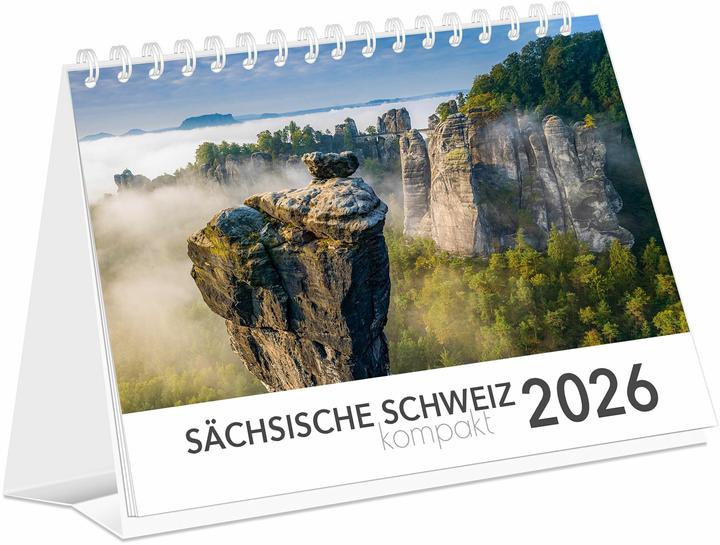 Actual product image Kalender Schsische Schweiz kompakt 2026 (21 x 15 cm, German)