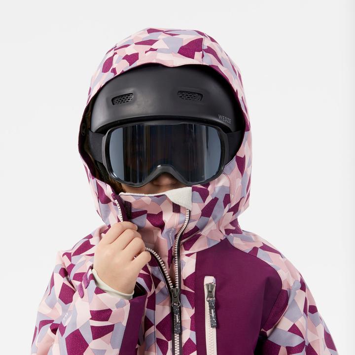 Produktbild Wedze Snowboardjacke Kinder - SNB 500 Camouflage lila (128)