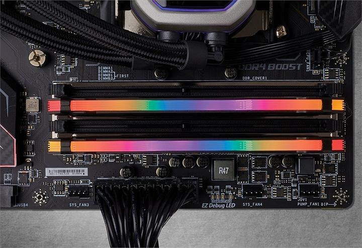 Actual product image Corsair Vengeance RGB Pro SL (4 x 16GB, 3600 MHz, DDR4-RAM, DIMM)