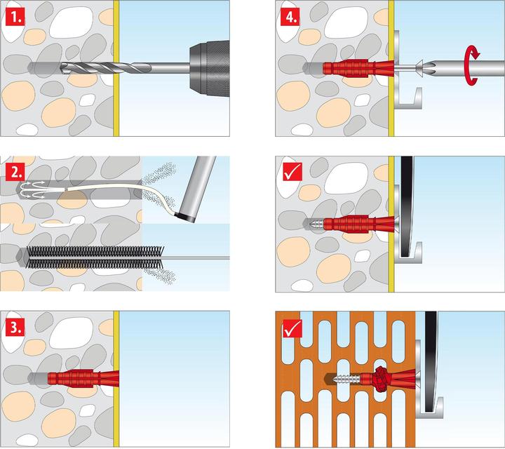 Actual product image Tox Mirror mounting Look (4 pcs.)