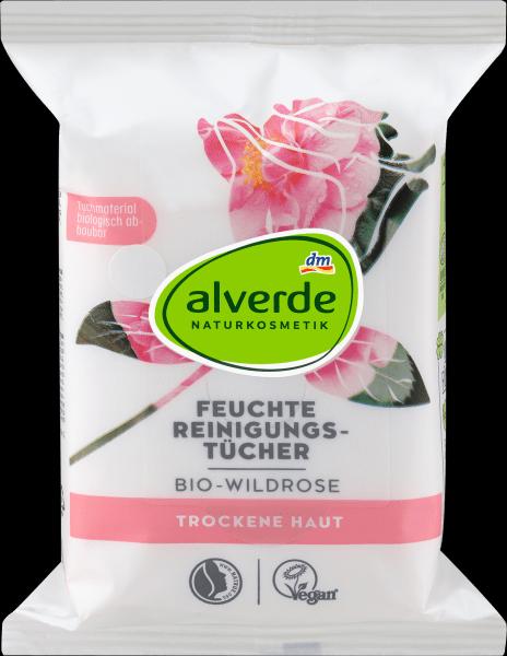 Produktbild dm alverde Reinigungstücher Bio-Wildrose (Reinigungstücher)