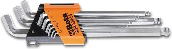 BETA UTENSILI S.P.A. KPL.9KL.TRZPIEN.KRÓTKICH Z KULISTĄ KOŃC. 96BPA/SC9 UTENSILI S.P.A.