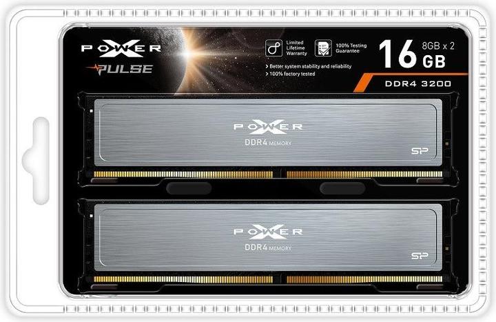 Image du produit Silicon Power XPOWER Pulse Gaming (2 x 8GB, 1600 MHz, RAM DDR4, DIMM)