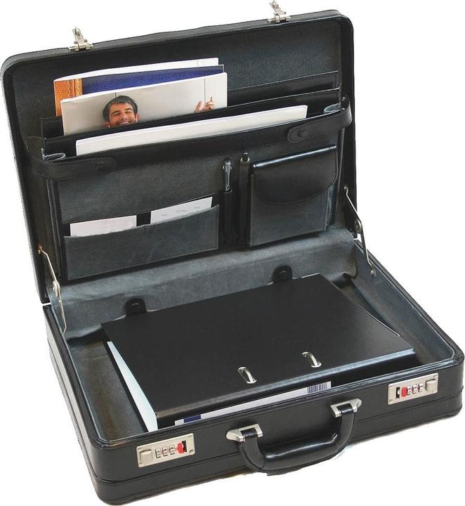 Image du produit Dermata Porte-documents 45.5cm de cuir de vachette fendu (16 l, Bagage à main (jusqu'à 50l))