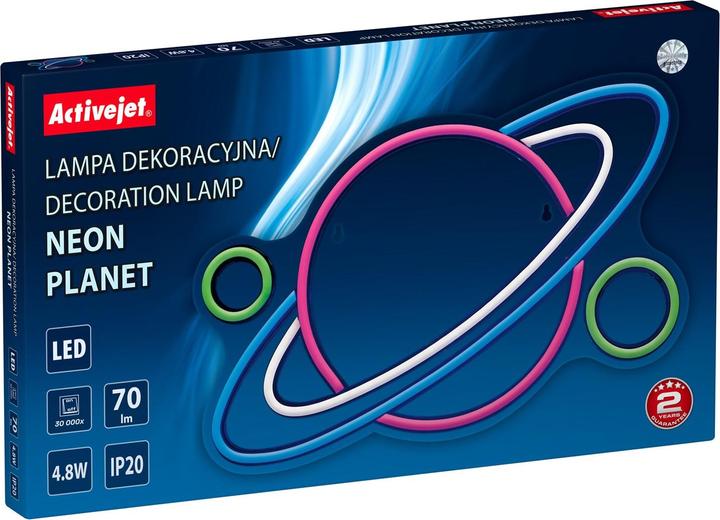 Image du produit Activejet AJE-NEON PLANET LED Néon (32 cm, Intérieur, Extérieur)