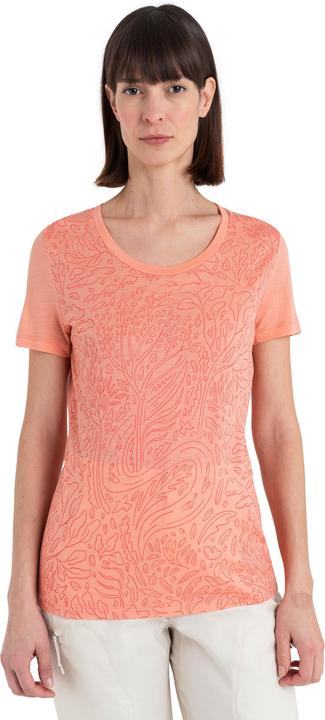 Actual product image Icebreaker Women Merino 150 Tech Lite III SS Scoop Tee Through the Woods (S)