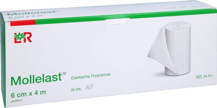 Actual product image Lohmann & Rauscher Fixation bandages 4 m x 6 cm / 20 pcs.