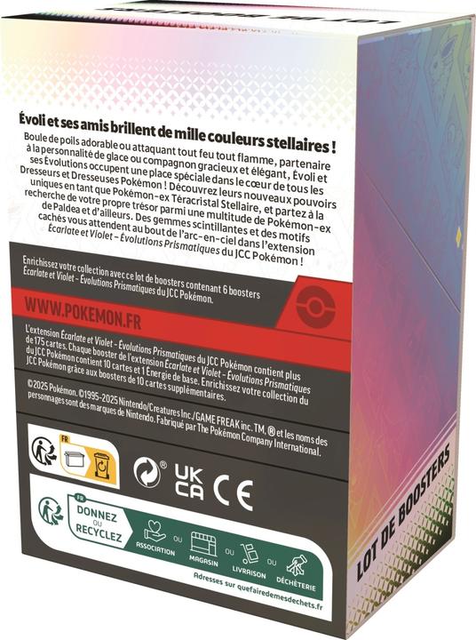 Produktbild Pokémon Evolutions Prismatiques (Französisch, Booster Pack)