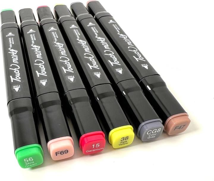 Immagine prodotto Hermex Dual Marker (Nero, Colorato, 6 mm, 36 x)