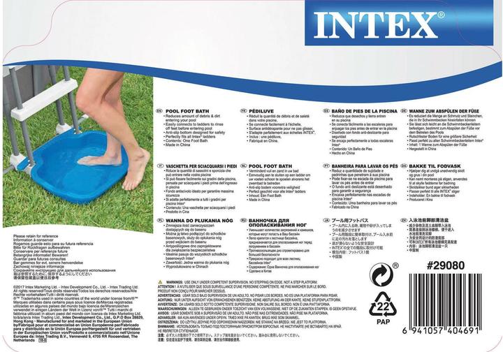 Produktbild Intex Fussbad