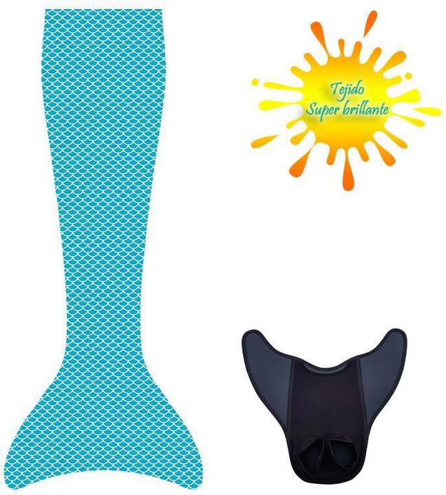 Actual product image Kuaki Mermaids Kuaki Aquaris Mermaid Tail Set Breeze Gr. S (S)